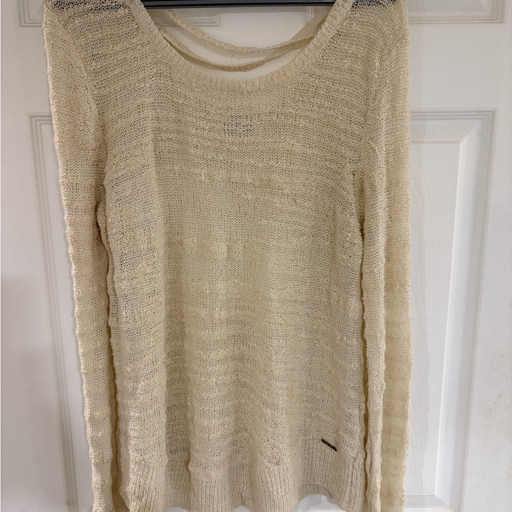 Rip Curl Off-White Knit Sweater